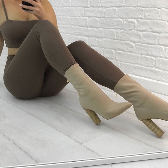 BRAND NEW Tan booties - Picture 2 of 8